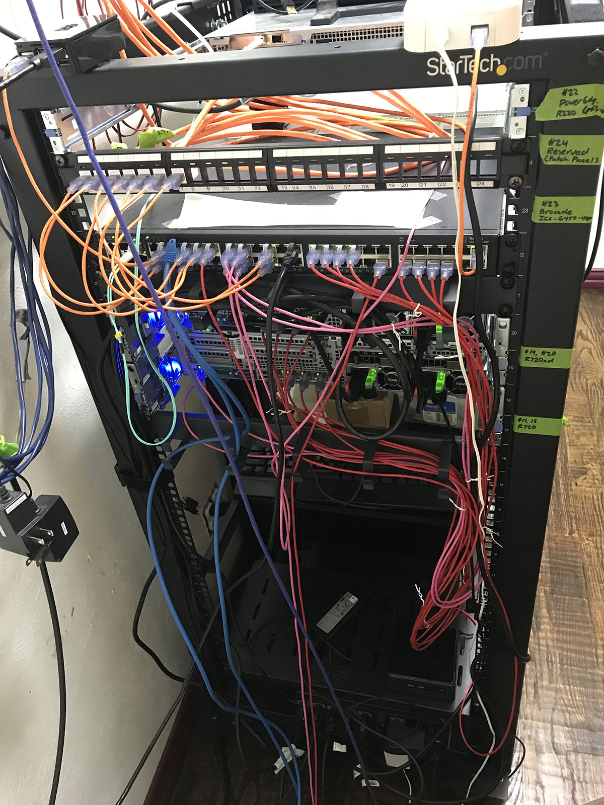 Before you contact me, I know my cable management could be better.